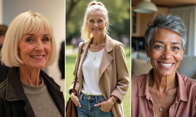 28 Hairstyles for Over 70 Year Old Women 2025