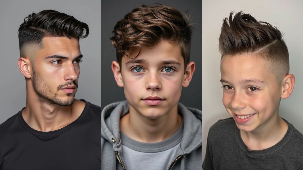 20 Boys Haircut Trendy Long on Top for 2025