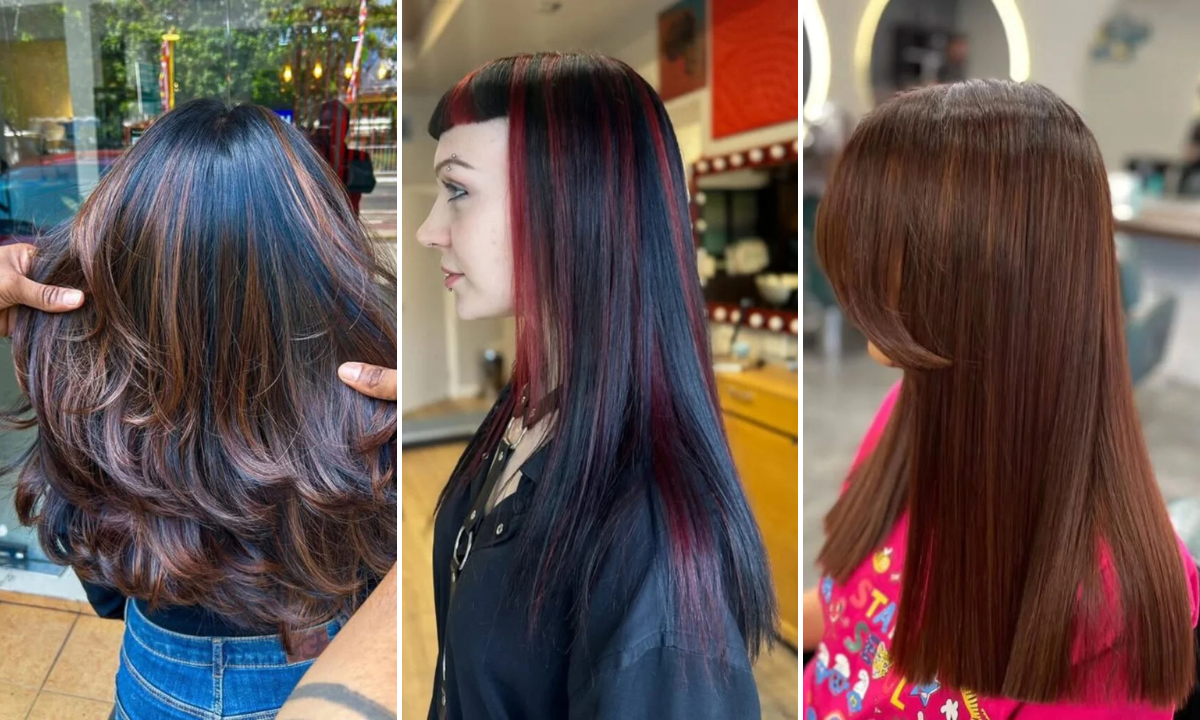 24 Hair Color for Black Hair Ideas 2025